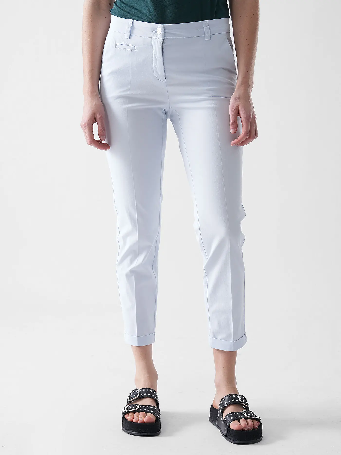 CAMBIO | Chino 7/8 STELLA | hellblau
